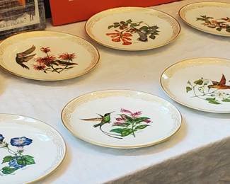 Edward Marshall Boehm Hummingbird Plates!