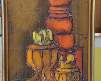 Mid Century Painting by Boecker!