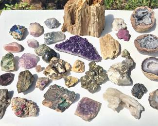 Nice Collection Of Rock Specimens