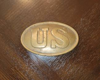 Vintage US military belt buckle