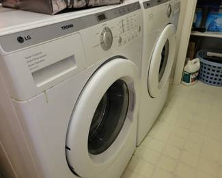 LG washer & dryer
