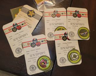 Vintage Boy Scout badges