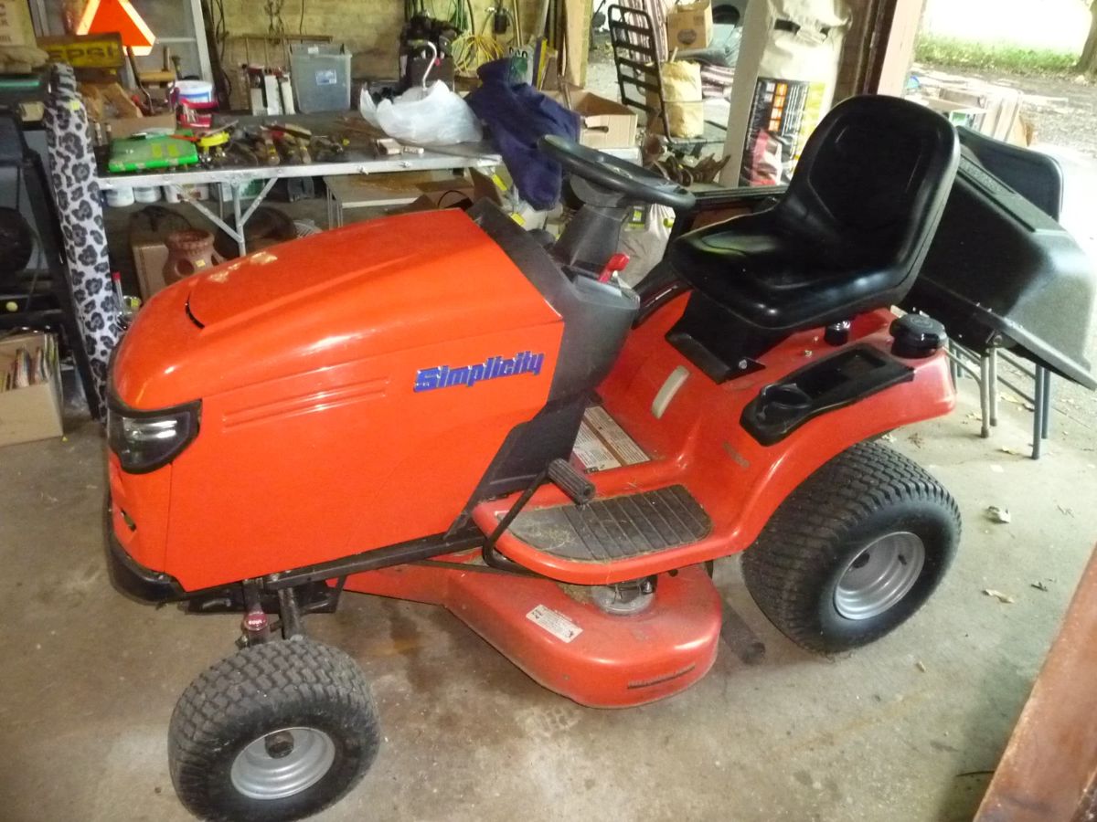 simplicity mower has only 10 hours on it
