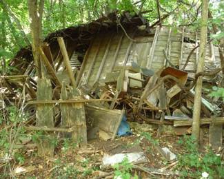 there is a LARGE amount of items  outside 