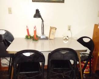 " upstairs" table & chairs