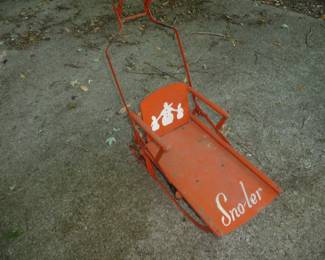 antique sled 