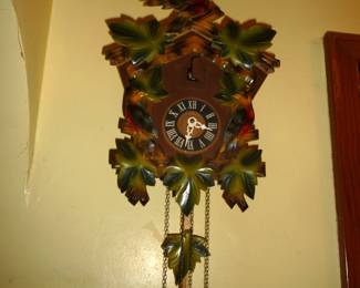 ornate Cuckoo Clock 