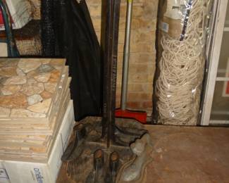 cobblers shoe anvil set