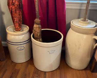 These pottery pieces are priced to sell and that's no crock!