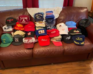 Vintage hats out the wazoo!