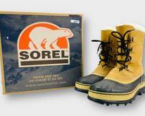 Sorel Vintage Hand Crafted Caribou Waterproof Mens Winter Boots, Size 14
