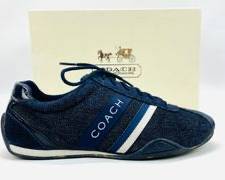 COACH Jane Denim Split Sue Dark Demin/Midnight Shoes Size 6 M
