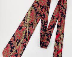 GIVENCHY Gentlemen Paris Silk Paisley Tie
