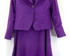 KWONS BOUTIQUE High End Tailored 2 Piece Set Purple Dress & Blazer
