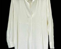 Eilieen Fisher Vintage White Blouse, Women's Size M
