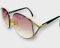 Christian Dior 1980s "American Hustle" Style Sunglasses
