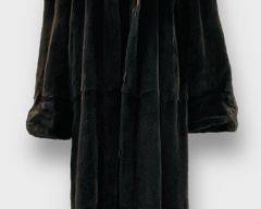 Vintage Authentic Fur Possibly Rabbit Long Line Coat
