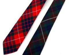 KINLOCH ANDERSON & LOCHCARRON FRASER HUNTING Vintage Silk Plaid Ties
