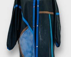 Iris Mansard 80s Waterproof Fantastic Rain Coat Size S
