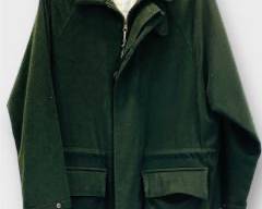 LORO PIANA 100% Cashmere Storm System Jacket, Green W/ Big Front Pockets
