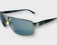 PERSOL Slim Sunglasses with Black Frames
