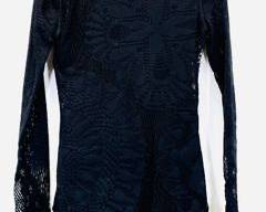Jean Paul Gaultier Black Laced Shirt
