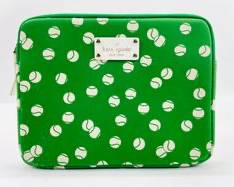 KATE SPADE Tennis Themed Zippered Tablet Case.
