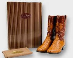 The El Dorado Vintage Hand Made Western Boots, Mens Size 13, With Linen Cloth
