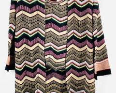 Missoni Vintage Multicolor 2 Piece Set Cardigan & Shirt
