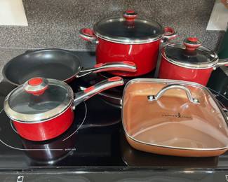 Copper chef and other cookware