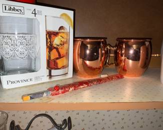 copper mugs