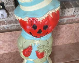 vintage halloween blow mold