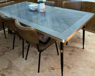 1950s dining table 