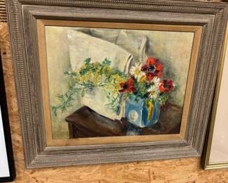 signed oil on canvas