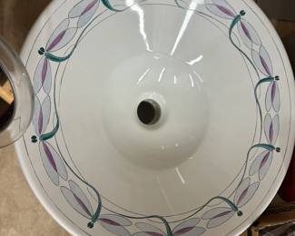 never installed dragon fly sink with custom locally made table