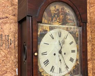 Antique hand painted around the world scenes - Africa, Asia, Europe & more - unique piece!