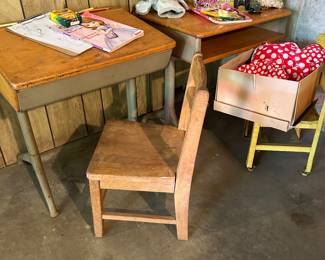 Old School Desks