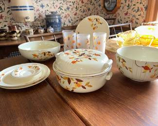 Some rare Halls Superior China