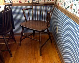 One of 7 dining chairs (American Colonial)