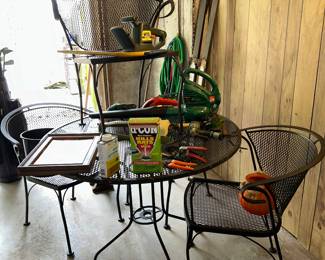 Wrought Iron Patio Set