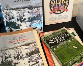 Loads of sheet music