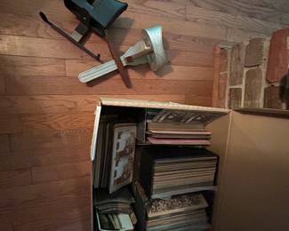 #127	2 Stereoscopes w/box of Various Picture Cards	 $150.00 
