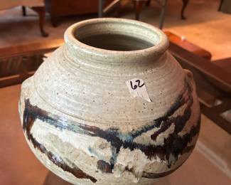 #62	Handmade pottery signed 9"	 $30.00 
