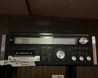 #200	Worldstar turntable w/speakers	 $25.00 
