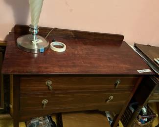 #120	2 Drawer Wash Stand - 36x18x30	 $125.00 
