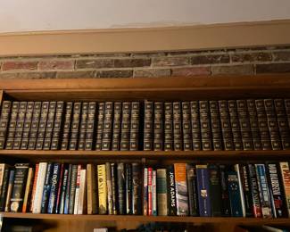 We have Soo many books to shop through. Bring your flashlight to see them better. 