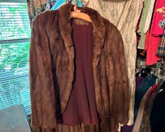#95	Shear mink cape	 $65.00 
