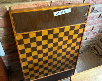 #55	29x19x1 Vintage Game Table	 $30.00 
