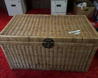 #196	Wicker Basket 36x20x20	 $50.00 
