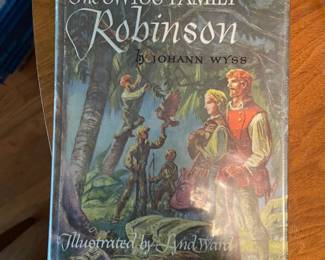 #219	Book 	The Swiss family Robinson by Johann Wyss1949	 $25.00 			

